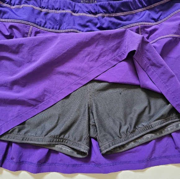 Athleta 2x Purple Athletic Skirt Mini - Picture 3 of 8